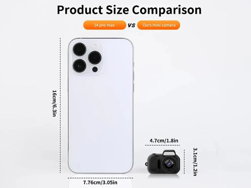 MiniCam™ | Pocket Size HD Keychain Mini Camera