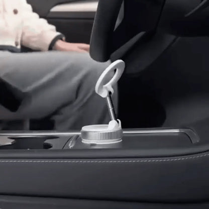 MagPro 360™ – Universal Magnetic Phone Holder with 3-Axis FlexiGrip